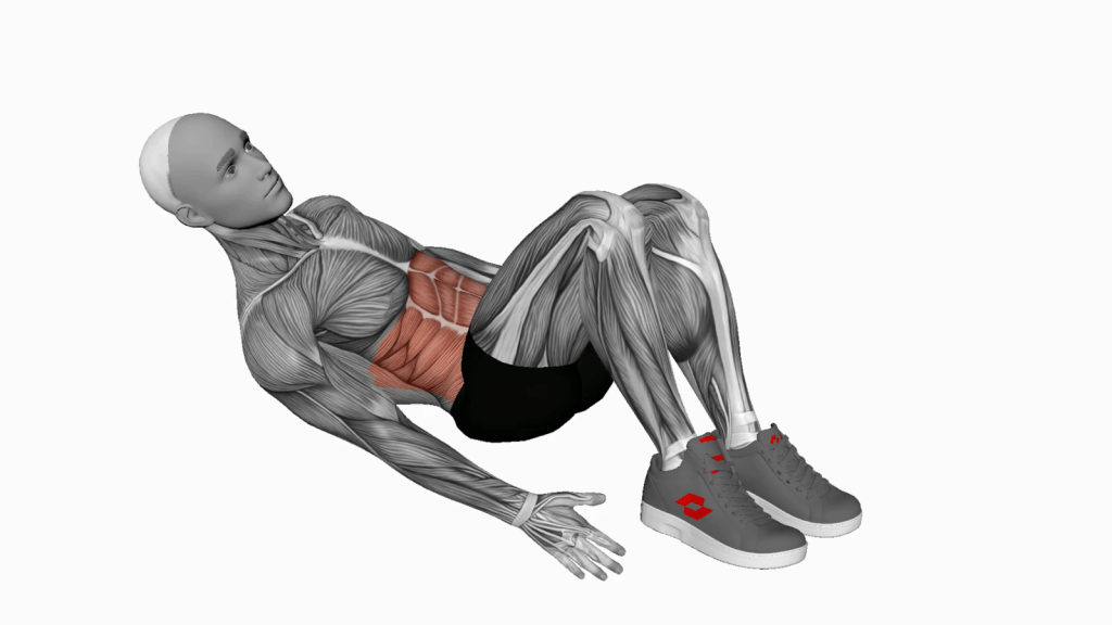 Discover the power of Alternate Heel Touches! ๐ฅ Strengthen your core and sculpt those abs with this dynamic exercise.